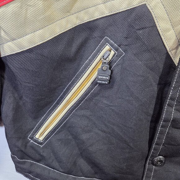 Vintage Descente Seiko Ski Jacket Mens XL Red Black Alpha Thermo Made Japan 80s - Picture 15 of 16